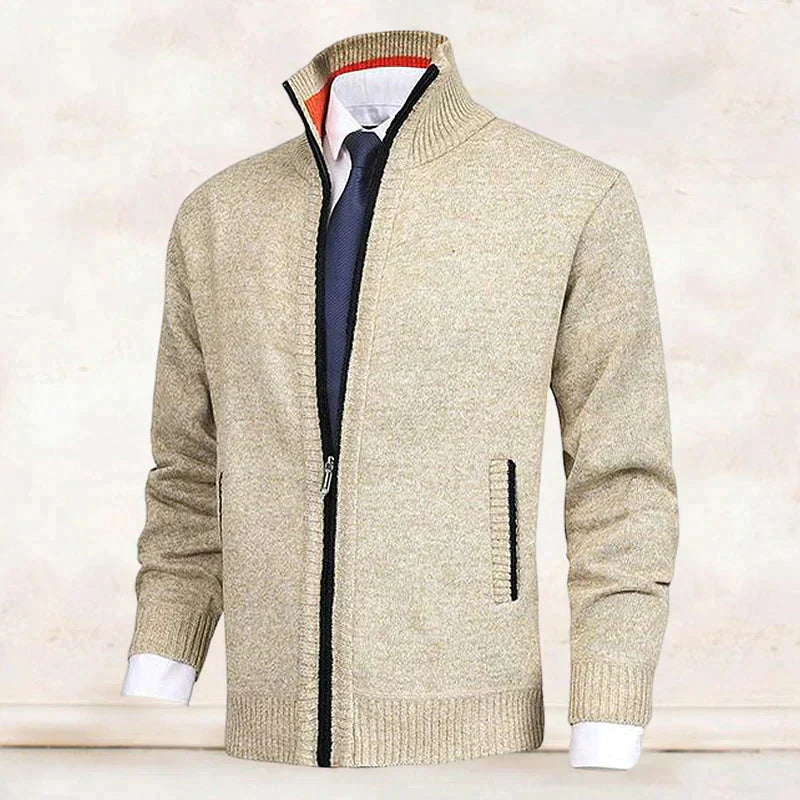 DELACROIX | CARDIGAN HOMME À MANCHES LONGUES