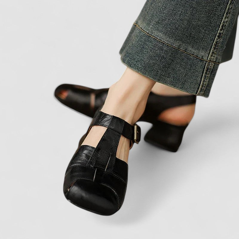 AMELIA™ | CHAUSSURES MARY JANE ORTHOPÉDIQUES EN CUIR VÉRITABLE