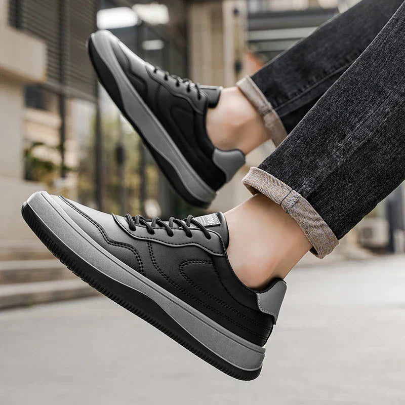 DELACROIX | BASKETS EN CUIR VÉRITABLE