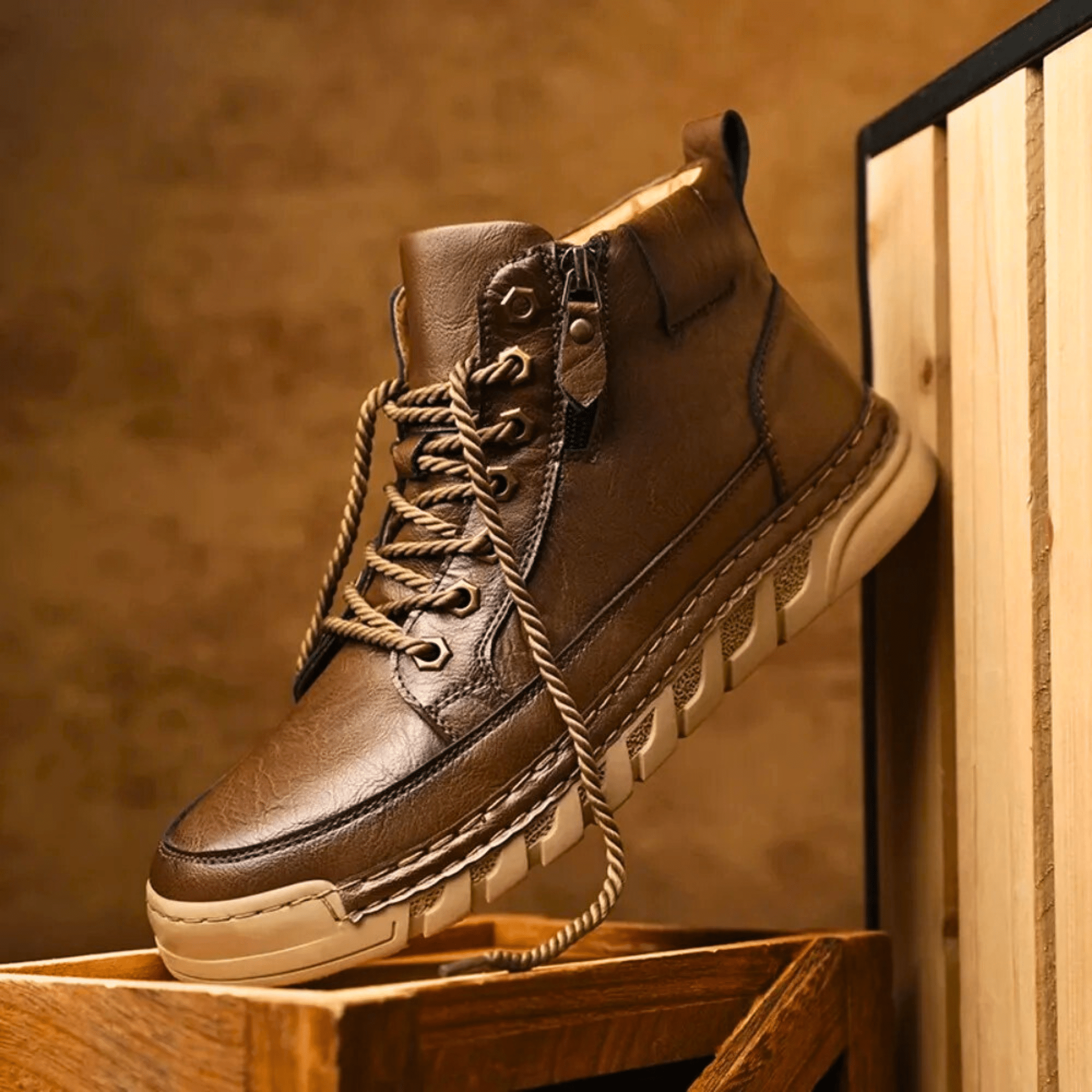 DELACROIX | BOTTES EN CUIR POUR HOMME