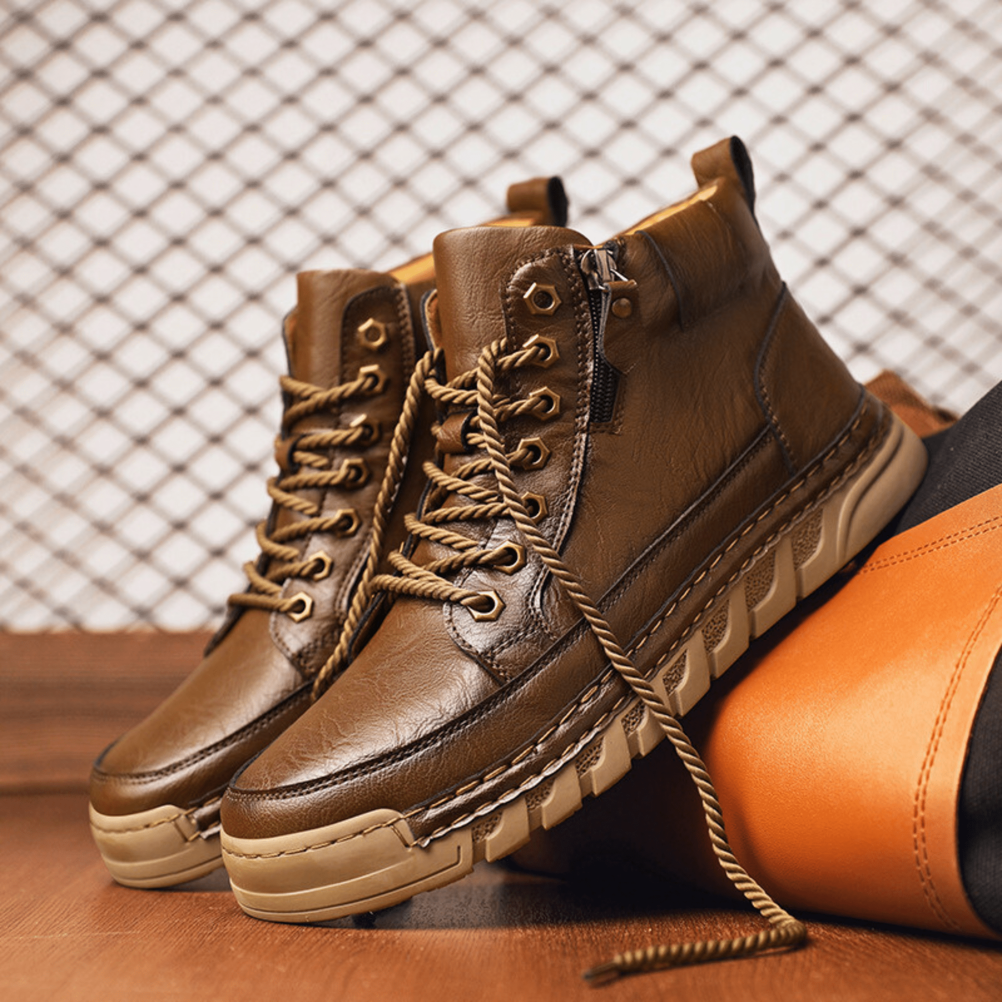 DELACROIX | BOTTES EN CUIR POUR HOMME