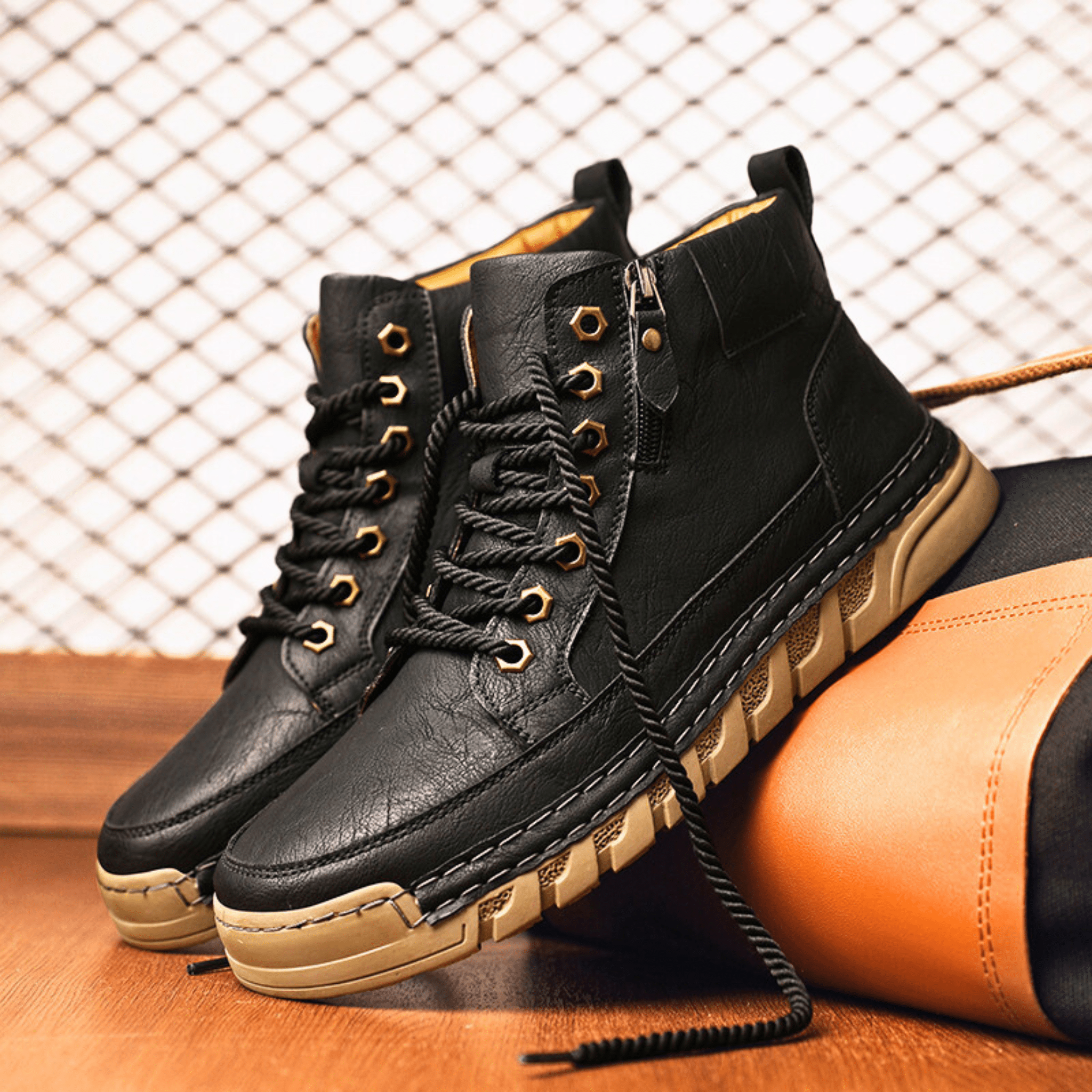 DELACROIX | BOTTES EN CUIR POUR HOMME